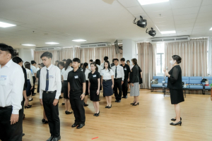มรภ.เทพสตรี จัดฝึกซ้อมพิธีพระราชทานปริญญาบัตร ประจำปี พ.ศ. 2569
