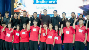 งานสื่อสารองค์กร มรภ.เทพสตรี จัดบูธประชาสัมพันธ์การรับสมัครนักศึกษาเคลื่อนที่ ยกระดับการสื่อสารสู่มาตรฐานสากล