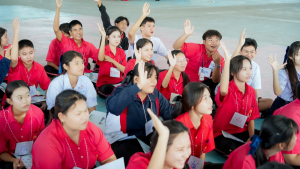งานสื่อสารองค์กร มรภ.เทพสตรี จัดบูธประชาสัมพันธ์การรับสมัครนักศึกษาเคลื่อนที่ ยกระดับการสื่อสารสู่มาตรฐานสากล