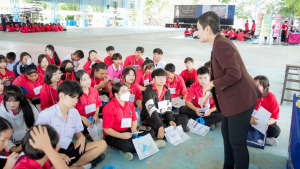 งานสื่อสารองค์กร มรภ.เทพสตรี จัดบูธประชาสัมพันธ์การรับสมัครนักศึกษาเคลื่อนที่ ยกระดับการสื่อสารสู่มาตรฐานสากล