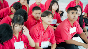 งานสื่อสารองค์กร มรภ.เทพสตรี จัดบูธประชาสัมพันธ์การรับสมัครนักศึกษาเคลื่อนที่ ยกระดับการสื่อสารสู่มาตรฐานสากล