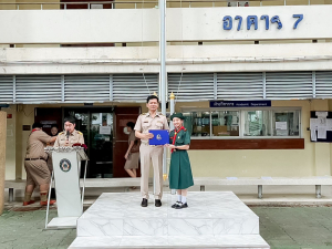 มรภ.เทพสตรี ขอแสดงความยินดีกับ ด.ญ.พิชญธิดา นักเรียน รร.สาธิต เข้ารับรางวัล Thailand Moral Awards 2025 สาขาภาพยนตร์ จากบทนำ มานี