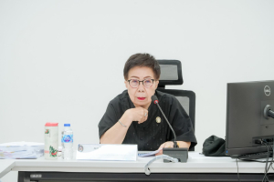 กองนโยบายและแผน สนอ. มรภ.เทพสตรี จัดนำเสนอแผนปฏิบัติการ ประจำปีงบประมาณ พ.ศ. 2570 ของหน่วยงานสังกัด มรภ.เทพสตรี