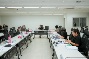 กองนโยบายและแผน สนอ. มรภ.เทพสตรี จัดนำเสนอแผนปฏิบัติการ ประจำปีงบประมาณ พ.ศ. 2570 ของหน่วยงานสังกัด มรภ.เทพสตรี