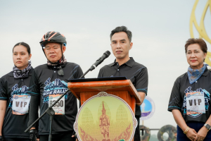 มรภ.เทพสตรี ร่วมพิธีเปิดการแข่งขันจักรยาน Bike Rally-Tour of Lopburi 2026 กระตุ้นเศรษฐกิจและการท่องเที่ยว จ.ลพบุรี