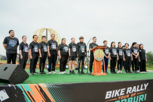 มรภ.เทพสตรี ร่วมพิธีเปิดการแข่งขันจักรยาน Bike Rally-Tour of Lopburi 2026 กระตุ้นเศรษฐกิจและการท่องเที่ยว จ.ลพบุรี