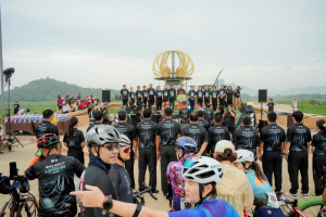 มรภ.เทพสตรี ร่วมพิธีเปิดการแข่งขันจักรยาน Bike Rally-Tour of Lopburi 2026 กระตุ้นเศรษฐกิจและการท่องเที่ยว จ.ลพบุรี