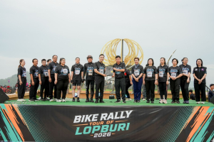 มรภ.เทพสตรี ร่วมพิธีเปิดการแข่งขันจักรยาน Bike Rally-Tour of Lopburi 2026 กระตุ้นเศรษฐกิจและการท่องเที่ยว จ.ลพบุรี