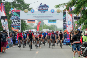 มรภ.เทพสตรี ร่วมพิธีเปิดการแข่งขันจักรยาน Bike Rally-Tour of Lopburi 2026 กระตุ้นเศรษฐกิจและการท่องเที่ยว จ.ลพบุรี