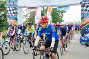 มรภ.เทพสตรี ร่วมพิธีเปิดการแข่งขันจักรยาน Bike Rally-Tour of Lopburi 2026 กระตุ้นเศรษฐกิจและการท่องเที่ยว จ.ลพบุรี
