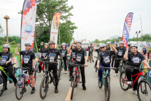 มรภ.เทพสตรี ร่วมพิธีเปิดการแข่งขันจักรยาน Bike Rally-Tour of Lopburi 2026 กระตุ้นเศรษฐกิจและการท่องเที่ยว จ.ลพบุรี