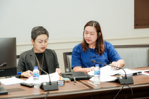 การประชุม คกก.ประจำสำนักงานบริการวิชาการและจัดการทรัพย์สิน มรภ.เทพสตรี ครั้งที่ 3/2569