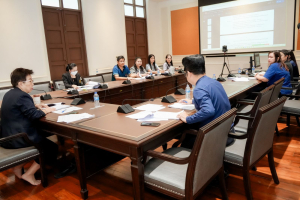 การประชุม คกก.ประจำสำนักงานบริการวิชาการและจัดการทรัพย์สิน มรภ.เทพสตรี ครั้งที่ 3/2569