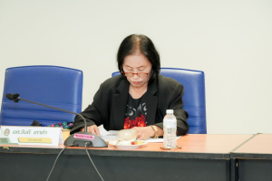 การประชุม คกก.ประจำคณะมนุษยศาสตร์และสังคมศาสตร์ มรภ.เทพสตรี ครั้งที่ 9/2569