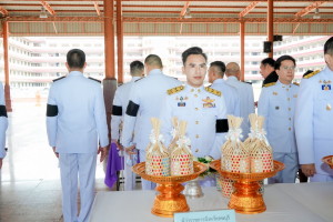 มรภ.เทพสตรี ร่วมพิธีทำบุญตักบาตรและพิธีบำเพ็ญกุศลทักษิณานุประทาน อุทิศถวายเป็นพระกุศลแด่ สมเด็จพระเจ้าลูกเธอ เจ้าฟ้าพัชรกิติยาภาฯ ในวาระครบ 100 วัน (สตมวาร)