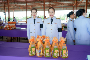 มรภ.เทพสตรี ร่วมพิธีทำบุญตักบาตรและพิธีบำเพ็ญกุศลทักษิณานุประทาน อุทิศถวายเป็นพระกุศลแด่ สมเด็จพระเจ้าลูกเธอ เจ้าฟ้าพัชรกิติยาภาฯ ในวาระครบ 100 วัน (สตมวาร)