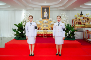 มรภ.เทพสตรี ร่วมพิธีทำบุญตักบาตรและพิธีบำเพ็ญกุศลทักษิณานุประทาน อุทิศถวายเป็นพระกุศลแด่ สมเด็จพระเจ้าลูกเธอ เจ้าฟ้าพัชรกิติยาภาฯ ในวาระครบ 100 วัน (สตมวาร)