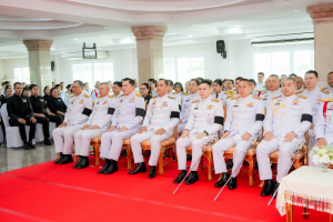 มรภ.เทพสตรี ร่วมพิธีทำบุญตักบาตรและพิธีบำเพ็ญกุศลทักษิณานุประทาน อุทิศถวายเป็นพระกุศลแด่ สมเด็จพระเจ้าลูกเธอ เจ้าฟ้าพัชรกิติยาภาฯ ในวาระครบ 100 วัน (สตมวาร)
