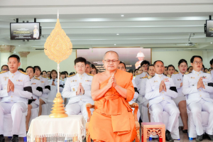 มรภ.เทพสตรี ร่วมพิธีทำบุญตักบาตรและพิธีบำเพ็ญกุศลทักษิณานุประทาน อุทิศถวายเป็นพระกุศลแด่ สมเด็จพระเจ้าลูกเธอ เจ้าฟ้าพัชรกิติยาภาฯ ในวาระครบ 100 วัน (สตมวาร)