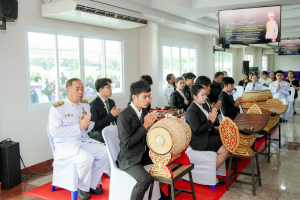 มรภ.เทพสตรี ร่วมพิธีทำบุญตักบาตรและพิธีบำเพ็ญกุศลทักษิณานุประทาน อุทิศถวายเป็นพระกุศลแด่ สมเด็จพระเจ้าลูกเธอ เจ้าฟ้าพัชรกิติยาภาฯ ในวาระครบ 100 วัน (สตมวาร)