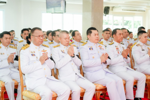 มรภ.เทพสตรี ร่วมพิธีทำบุญตักบาตรและพิธีบำเพ็ญกุศลทักษิณานุประทาน อุทิศถวายเป็นพระกุศลแด่ สมเด็จพระเจ้าลูกเธอ เจ้าฟ้าพัชรกิติยาภาฯ ในวาระครบ 100 วัน (สตมวาร)