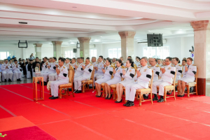 มรภ.เทพสตรี ร่วมพิธีทำบุญตักบาตรและพิธีบำเพ็ญกุศลทักษิณานุประทาน อุทิศถวายเป็นพระกุศลแด่ สมเด็จพระเจ้าลูกเธอ เจ้าฟ้าพัชรกิติยาภาฯ ในวาระครบ 100 วัน (สตมวาร)