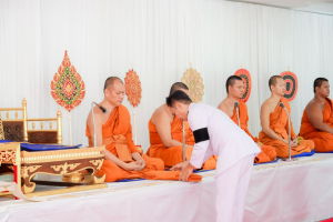 มรภ.เทพสตรี ร่วมพิธีทำบุญตักบาตรและพิธีบำเพ็ญกุศลทักษิณานุประทาน อุทิศถวายเป็นพระกุศลแด่ สมเด็จพระเจ้าลูกเธอ เจ้าฟ้าพัชรกิติยาภาฯ ในวาระครบ 100 วัน (สตมวาร)