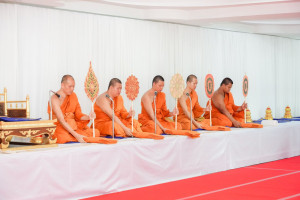 มรภ.เทพสตรี ร่วมพิธีทำบุญตักบาตรและพิธีบำเพ็ญกุศลทักษิณานุประทาน อุทิศถวายเป็นพระกุศลแด่ สมเด็จพระเจ้าลูกเธอ เจ้าฟ้าพัชรกิติยาภาฯ ในวาระครบ 100 วัน (สตมวาร)