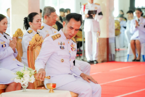 มรภ.เทพสตรี ร่วมพิธีทำบุญตักบาตรและพิธีบำเพ็ญกุศลทักษิณานุประทาน อุทิศถวายเป็นพระกุศลแด่ สมเด็จพระเจ้าลูกเธอ เจ้าฟ้าพัชรกิติยาภาฯ ในวาระครบ 100 วัน (สตมวาร)