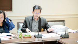 การประชุม คกก.บริหาร รร.สาธิต มรภ.เทพสตรี ครั้งที่ 3/2569