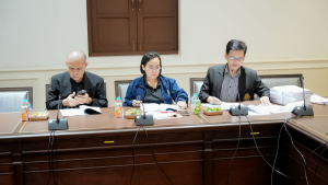 การประชุม คกก.บริหาร รร.สาธิต มรภ.เทพสตรี ครั้งที่ 3/2569