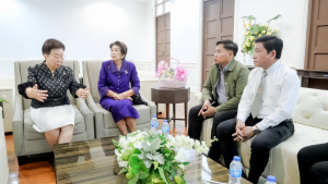 อธิการบดี มรภ.เทพสตรี ต้อนรับ คณะทำงานศูนย์วัฒนธรรม สถานเอกอัครราชทูตสาธารณรัฐอิสลามอิหร่าน ประจำประเทศไทย เพื่อเชื่อมความสัมพันธ์ทางการทูตเชิงวัฒนธรรม