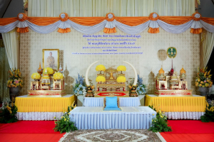 มรภ.เทพสตรี ร่วมพิธีต้อนรับสัญญาบัตร พัดยศ และพิธีแสดงมุทิตาสักการะ พระวชิรสิกขโกศล