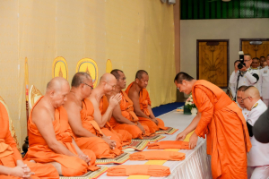 มรภ.เทพสตรี ร่วมพิธีต้อนรับสัญญาบัตร พัดยศ และพิธีแสดงมุทิตาสักการะ พระวชิรสิกขโกศล