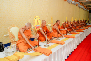 มรภ.เทพสตรี ร่วมพิธีต้อนรับสัญญาบัตร พัดยศ และพิธีแสดงมุทิตาสักการะ พระวชิรสิกขโกศล