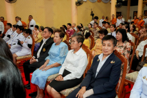 มรภ.เทพสตรี ร่วมพิธีต้อนรับสัญญาบัตร พัดยศ และพิธีแสดงมุทิตาสักการะ พระวชิรสิกขโกศล