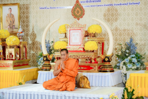 มรภ.เทพสตรี ร่วมพิธีต้อนรับสัญญาบัตร พัดยศ และพิธีแสดงมุทิตาสักการะ พระวชิรสิกขโกศล
