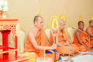 มรภ.เทพสตรี ร่วมพิธีต้อนรับสัญญาบัตร พัดยศ และพิธีแสดงมุทิตาสักการะ พระวชิรสิกขโกศล