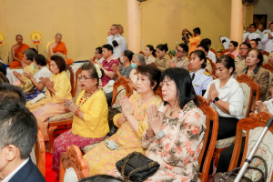 มรภ.เทพสตรี ร่วมพิธีต้อนรับสัญญาบัตร พัดยศ และพิธีแสดงมุทิตาสักการะ พระวชิรสิกขโกศล