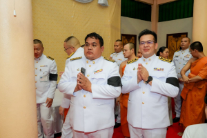 มรภ.เทพสตรี ร่วมพิธีต้อนรับสัญญาบัตร พัดยศ และพิธีแสดงมุทิตาสักการะ พระวชิรสิกขโกศล