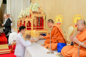 มรภ.เทพสตรี ร่วมพิธีต้อนรับสัญญาบัตร พัดยศ และพิธีแสดงมุทิตาสักการะ พระวชิรสิกขโกศล