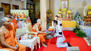 มรภ.เทพสตรี ร่วมพิธีต้อนรับสัญญาบัตร พัดยศ และพิธีแสดงมุทิตาสักการะ พระวชิรสิกขโกศล