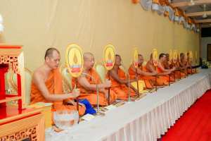 มรภ.เทพสตรี ร่วมพิธีต้อนรับสัญญาบัตร พัดยศ และพิธีแสดงมุทิตาสักการะ พระวชิรสิกขโกศล