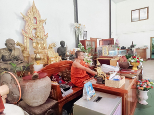 มรภ.เทพสตรี ส่งต่อความห่วงใย จัดกิจกรรม เทพสตรีปันน้ำใจมอบน้ำดื่มเพื่อสังคม แก่วัดถ้ำตะโก