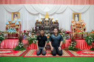 มรภ.เทพสตรี ร่วมพิธีสวดพระพุทธมนต์และเจริญจิตภาวนาอุทิศถวายพระราชกุศลแด่ สมเด็จพระบรมราชชนนีพันปีหลวง และอุทิศถวายพระกุศลแด่ สมเด็จพระเจ้าลูกเธอ เจ้าฟ้าพัชรกิติยาภาฯ