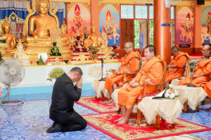 มรภ.เทพสตรี ร่วมพิธีสวดพระพุทธมนต์และเจริญจิตภาวนาอุทิศถวายพระราชกุศลแด่ สมเด็จพระบรมราชชนนีพันปีหลวง และอุทิศถวายพระกุศลแด่ สมเด็จพระเจ้าลูกเธอ เจ้าฟ้าพัชรกิติยาภาฯ