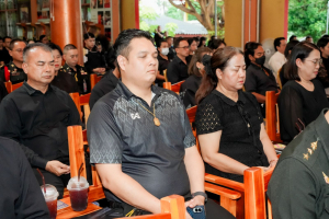 มรภ.เทพสตรี ร่วมพิธีสวดพระพุทธมนต์และเจริญจิตภาวนาอุทิศถวายพระราชกุศลแด่ สมเด็จพระบรมราชชนนีพันปีหลวง และอุทิศถวายพระกุศลแด่ สมเด็จพระเจ้าลูกเธอ เจ้าฟ้าพัชรกิติยาภาฯ