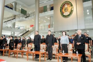 มรภ.เทพสตรี ร่วมกิจกรรมจัดทำดอกไม้จันทร์ เพื่อใช้ในงานพระราชพิธีถวายพระเพลิงพระบรมศพ สมเด็จพระนางเจ้าสิริกิติ์ พระบรมราชินีนาถ พระบรมราชชนนีพันปีหลวง
