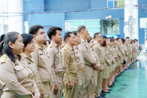 มรภ.เทพสตรี จัดกิจกรรมเคารพธงชาติเนื่องในวันพระราชทานธงชาติไทย ประจำปี พ.ศ. 2569