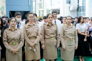 มรภ.เทพสตรี จัดกิจกรรมเคารพธงชาติเนื่องในวันพระราชทานธงชาติไทย ประจำปี พ.ศ. 2569